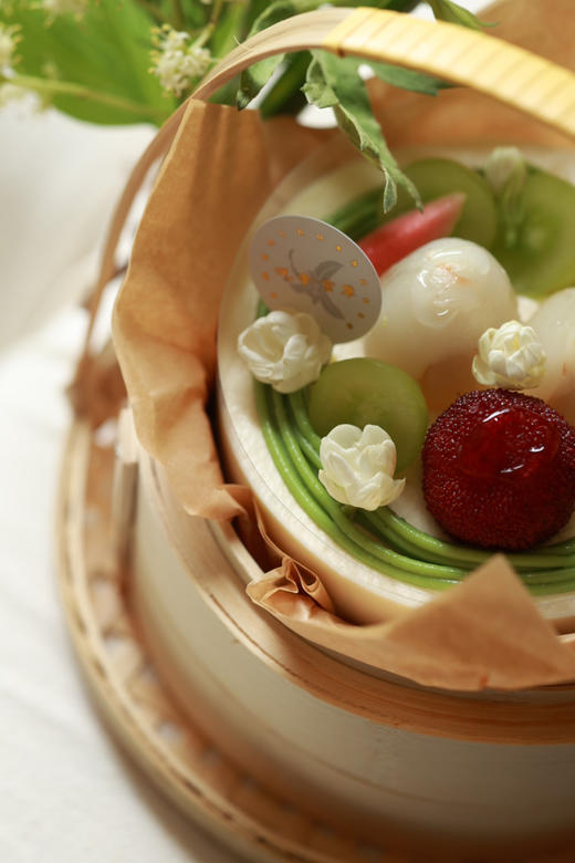 端午限定提篮蛋糕（小5寸 斑斓椰子芒果） 商品图1