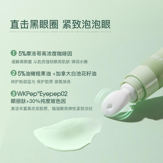 snns冰美式消肿  咖啡因眼霜 20g【99任选场】 商品图3