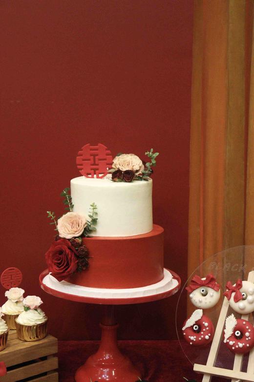 红色系订婚宴 商品图3