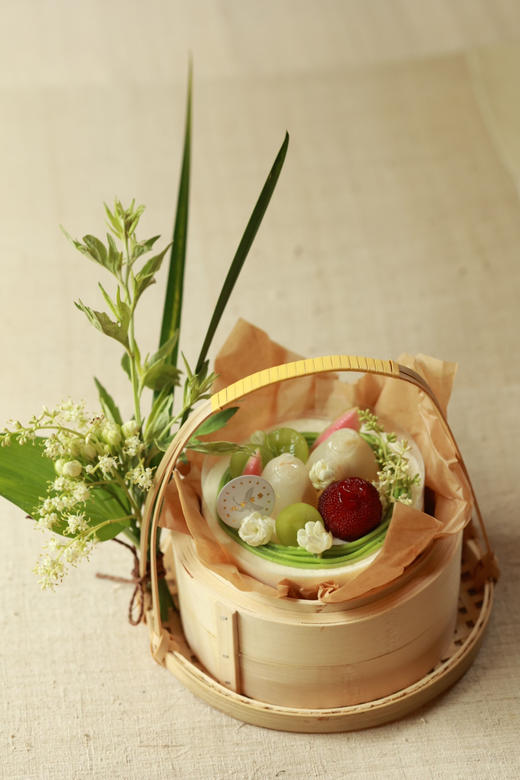 端午限定提篮蛋糕（小5寸 斑斓椰子芒果） 商品图4