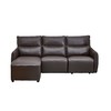 【家具】电动功能沙发沃夫特2 深棕色 商品缩略图1