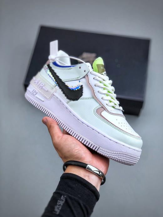 耐克空军拼接马卡龙独角兽中低帮女板鞋 商品图1