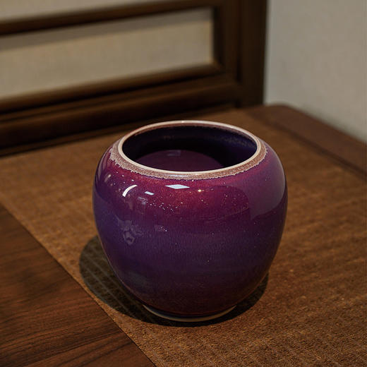 1609/19/19大建水/窑变 茶洗建水水洗笔洗水盂陶瓷茶道配件 商品图9