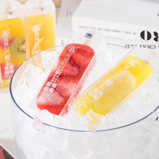 鑫果城时代水果棒冰多口味70g 商品图3