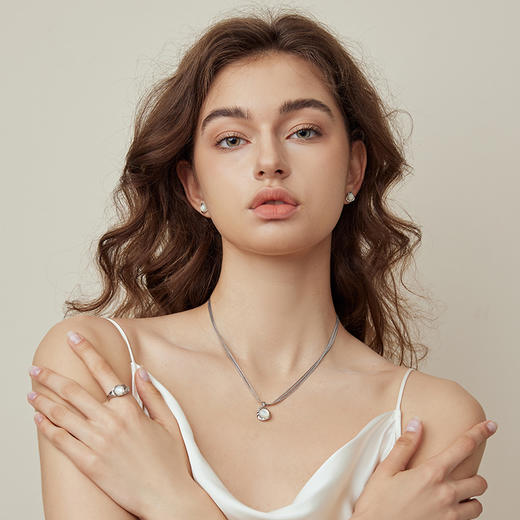 ARSIS 丨 流光系列 白月光戒指 商品图1