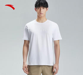 【S断码】安踏短袖t恤男2023夏季新款跑步训练透气针织衫运动上衣152337115【库存有限，如无货将做退款，介意慎拍！】