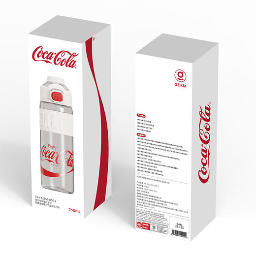 GE-CK23SS-DS6-2可口可乐联名系列双饮运动瓶白 商品图6