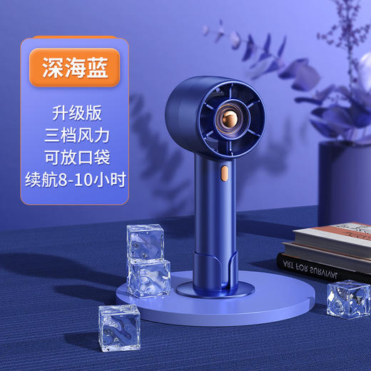 【2023新款迷你便携式手持小风扇】usb充电超静音大风力电风扇，强劲风力，加倍风速无声降噪持久续航 商品图9