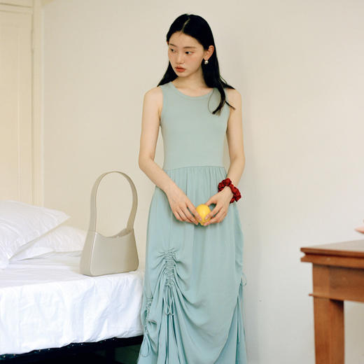 Even Vintage| 清冷文艺 原创法式氛围感复古背心连衣裙女小个子 商品图3
