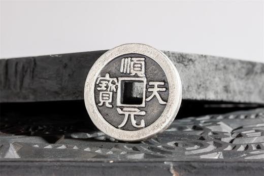 矩德泉坊 纯银手作  顺天元宝背上月（3.6厘米版）671 商品图4