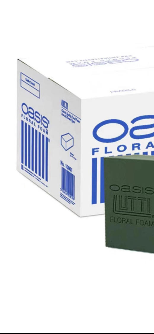 【资材】花泥（奥赛斯）蓝地泥  常规/箱 商品图0