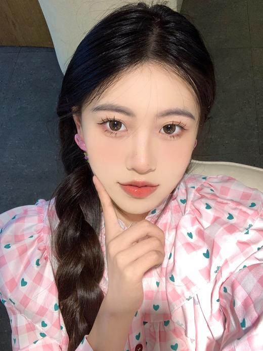 日抛 蜜糖椰奶 棕 kikicon 14.4mm 10片 非离子 日抛无售后【1盒1个度数 不同度数拍2盒】 商品图11