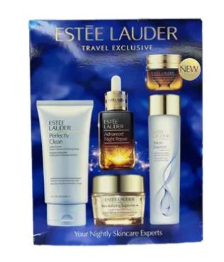 【香港直邮】雅诗兰黛五件套盒 微精华原生液小棕瓶智妍面霜洗面奶眼霜 商品图3