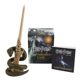 英文原版 Harry Potter Voldemort's Wand with Sticker Kit 哈利波特 伏地魔的魔杖套装 英文版 进口英语原版书籍
