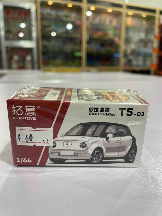 拓意合金车  T5-3	欧拉黑猫-黑白拼色 商品图0