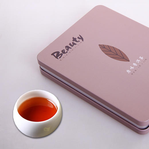 吉顺号2018年普洱熟茶 金豆豆原味普洱熟茶小沱礼盒装120克/盒 商品图0