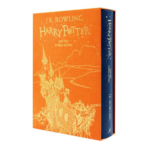 英文原版小说 Harry Potter and the Goblet of Fire 哈利波特与火焰杯 礼品版精装 英文版 进口英语原版书籍 商品图1