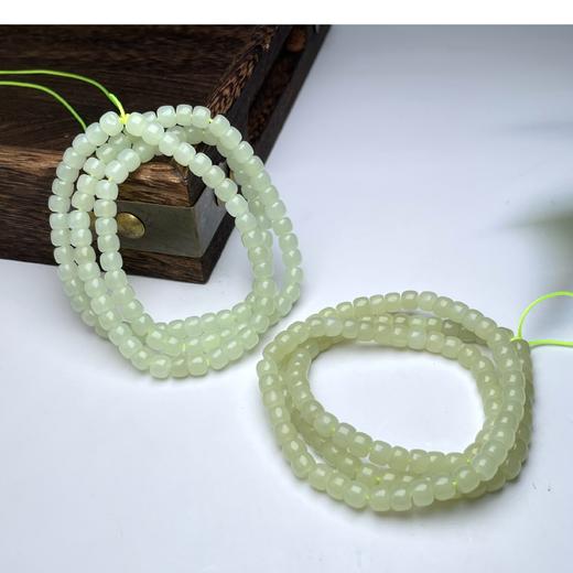 和田玉-黄口老型珠 商品图0