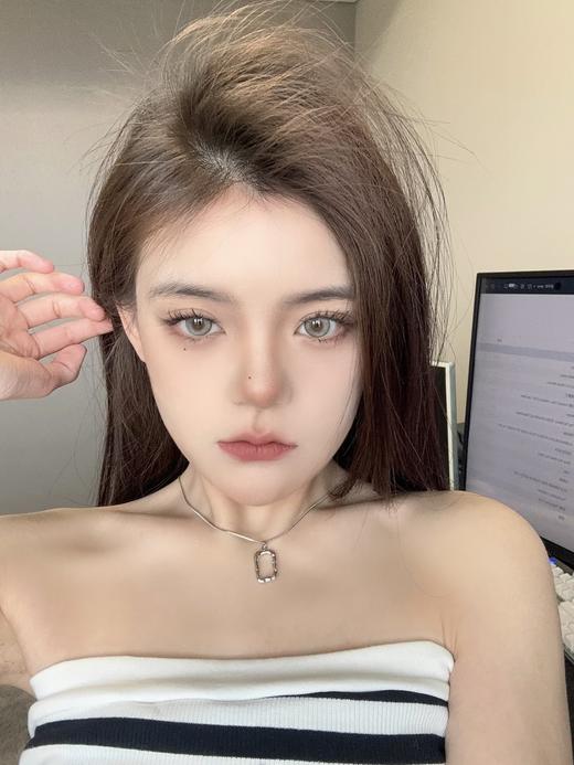 Loveiikira旗下 ·琉璃心&烟雨灰&天青色｜14.2mm白狮参考着色中大直径｜半年抛  2片 商品图9