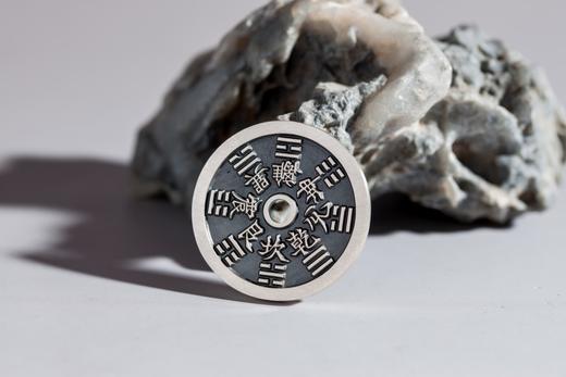 矩德泉坊 纯银手作   四灵挂坠（朱雀2.8厘米版）683 商品图4