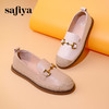Safiya/索菲娅 2023秋新款外穿一脚蹬休闲编织平底渔夫鞋 SF33112423 商品缩略图11