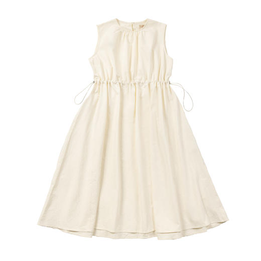 马登女装 美式休闲无袖纯色连衣裙夏季少女感海边度假小众设计长 商品图5