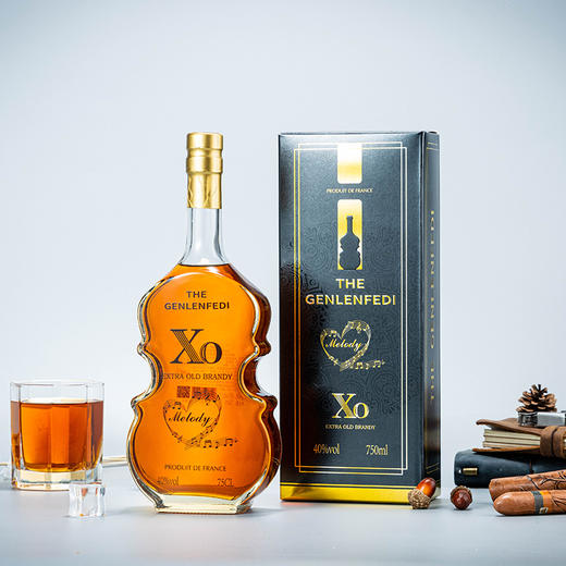 【2瓶】格伦芬帝樽享XO白兰地（小提琴瓶礼盒版） 商品图2