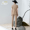 AD职业套装女夏季卡其色干练西装套裤高端经理工作服美业工装正装 商品缩略图3