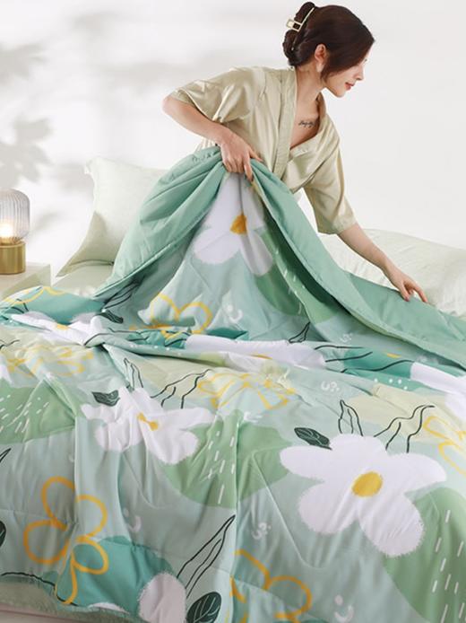 恒源祥磨毛空调被夏凉被夏季柔软被子薄款春秋被芯夏天可机洗夏被 商品图2