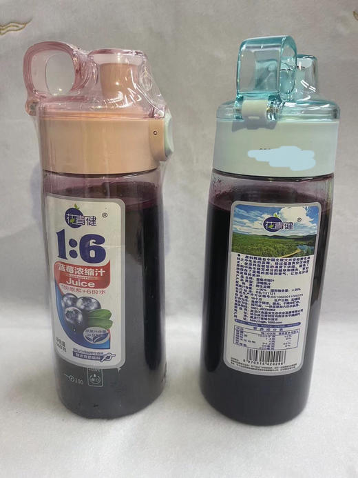 野生百分百纯原浆蓝莓汁 商品图0