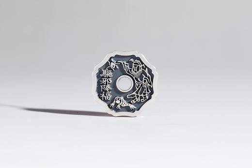 矩德泉坊 纯银手作   驱邪降福（花边2.8厘米版）656 商品图0