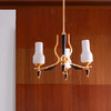 伽罗 JALO Art Deco风格蛋白石黄铜吊灯3头5头（AD02款） 商品缩略图0
