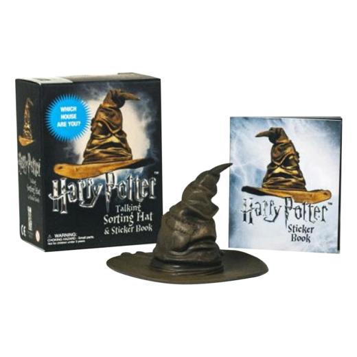 英文原版 Harry Potter Talking Sorting Hat and Sticker Book 哈利·波特会说话的分院帽和贴纸书 英文版 进口英语原版书籍 商品图0