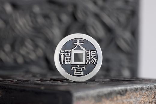 矩德泉坊 纯银手作   天官赐福百无禁忌（2.8厘米深俊版）668 商品图3