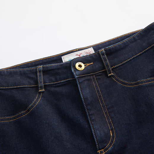 谜底紧身牛仔裤女2023秋新款百搭时尚小脚九分裤铅笔裤269MK8021 商品图3