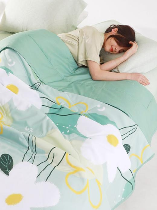 恒源祥磨毛空调被夏凉被夏季柔软被子薄款春秋被芯夏天可机洗夏被 商品图4