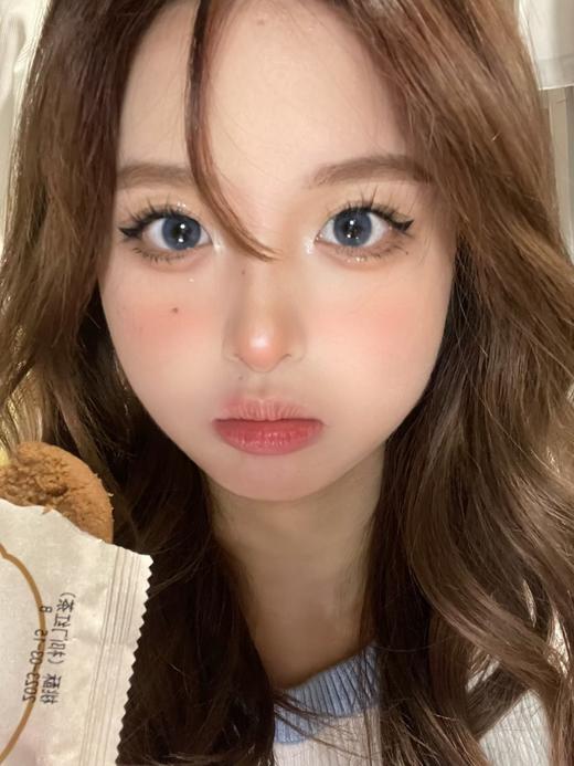 【中直径】AROMI-小气泡蓝-14.2mm【年抛 度数0-800度 含525/575】 商品图2