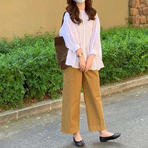 裁缝学苑AX69新款衬衫纸样阔腿裤两件套装女装上衣衬衣打版裁剪板 商品图1