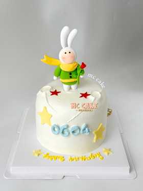 不二兔小王子装饰版蛋糕