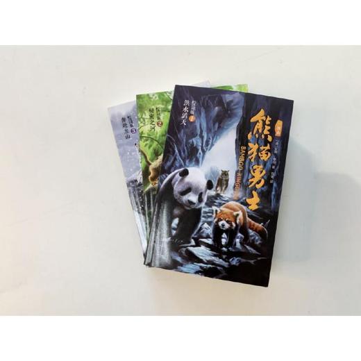 熊猫勇士一部曲·悦读版（3册）赠独家笔记本 畅销书《猫武士》作者艾琳·亨特力作，由中国少年儿童新闻出版总社全球荣誉首发！ 商品图3