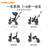 BABYJOEY儿童三轮脚踏车宝宝可折叠1-3-5岁自行车童车TT59勇士蓝 商品缩略图1