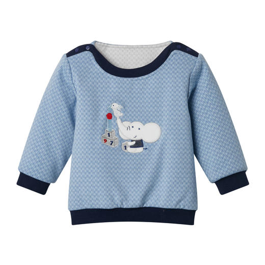 丽婴房-童衣类（冬）E1上衣背心式上衣海蓝宝蓝 商品图0