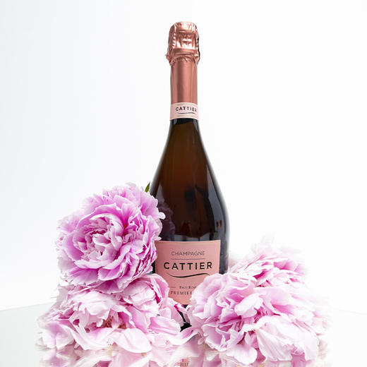 佳醍亚香槟一级村粉红干型香槟 NV Champagne Cattier Brut Premier Cru Rose 商品图1