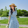 VICTORIA&VERA夏季新款超仙森系初恋温柔风遮肚子减龄波点泡泡袖法式连衣裙 商品缩略图6