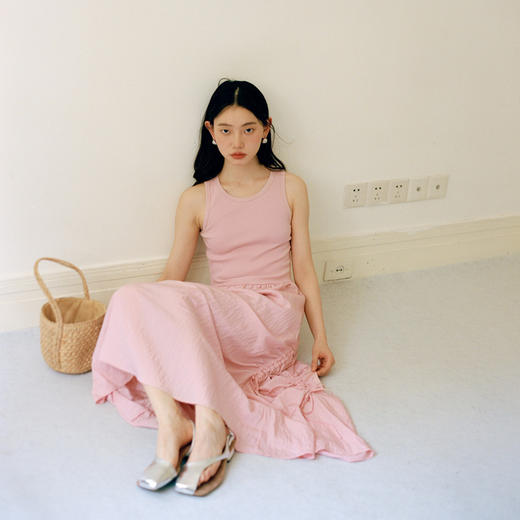 Even Vintage| 清冷文艺 原创法式氛围感复古背心连衣裙女小个子 商品图2