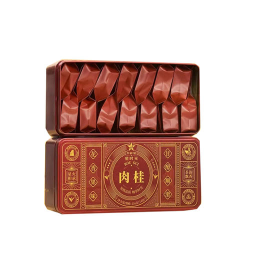 华祥苑肉桂 星时光武夷山肉桂岩茶乌龙茶116g*2盒 商品图0