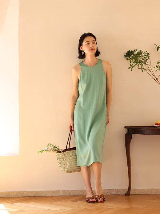 【合作款】HeyDress铜氨无袖连衣裙 商品图1