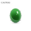 GAONAS 925银合成锆石戒指 高纳仕 一碧万顷绿色大戒指 10112JG 商品缩略图0