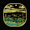 【现货】中国十大名画系列-千里江山图立体浮雕彩色荧光纪念章（10枚） 商品缩略图5