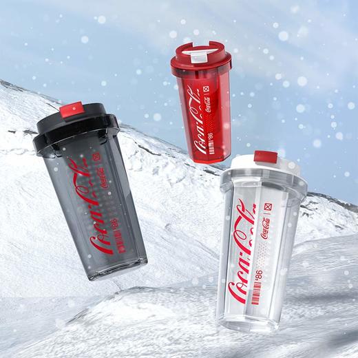 GE-CK23SS-DS4-3可口可乐联名系列经典双层咖啡杯冰透白 商品图5